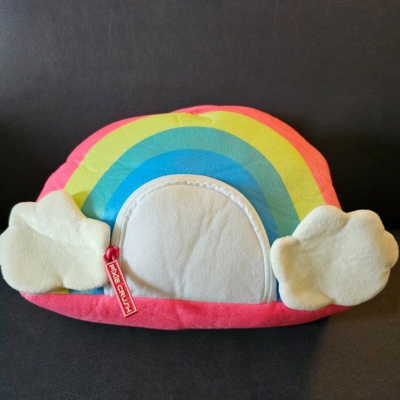 Pixie Crush Plush Rainbow Cloud Bag Storage Unicorn Stuffed Toy Snug A Babies - Picture 6 of 12